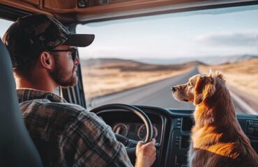Pet-Friendly Trucking Environment